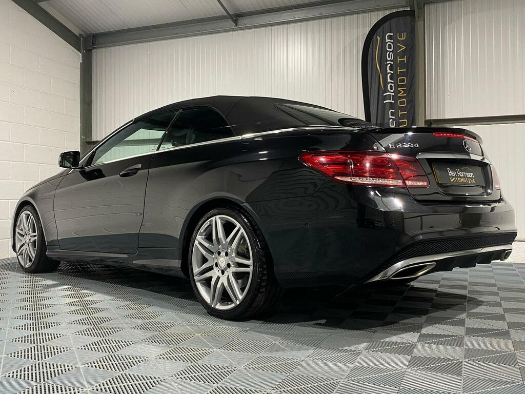 Mercedes-Benz E Class 2.1 E220d Amg Line Edition Cabriolet G-tronic Eur Black #4