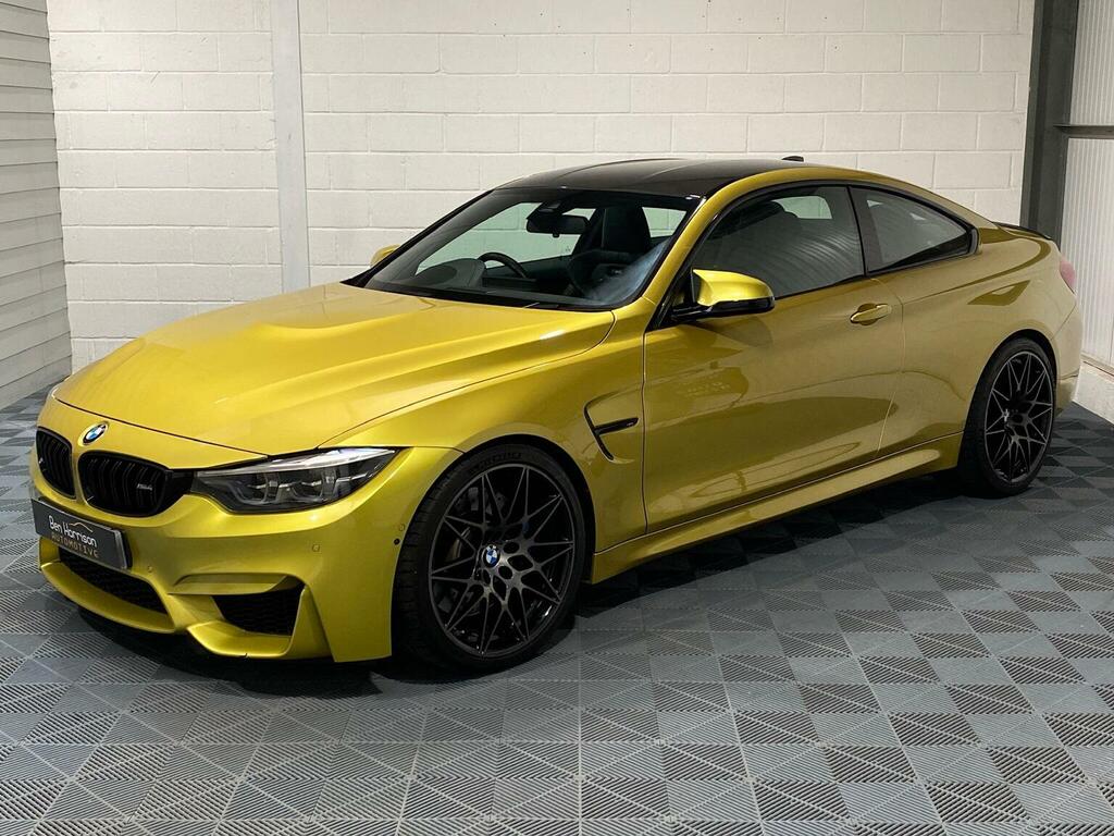 BMW M4 3.0 Biturbo Gpf Competition Dct Euro 6 Ss Yellow #4