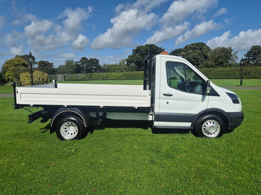 Ford Transit Custom 2.0 350 Ecoblue Chassis WR19NOU White #4