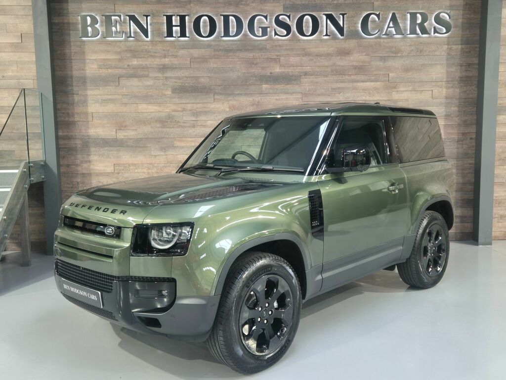 Land Rover Defender 90 S Brand New On Green