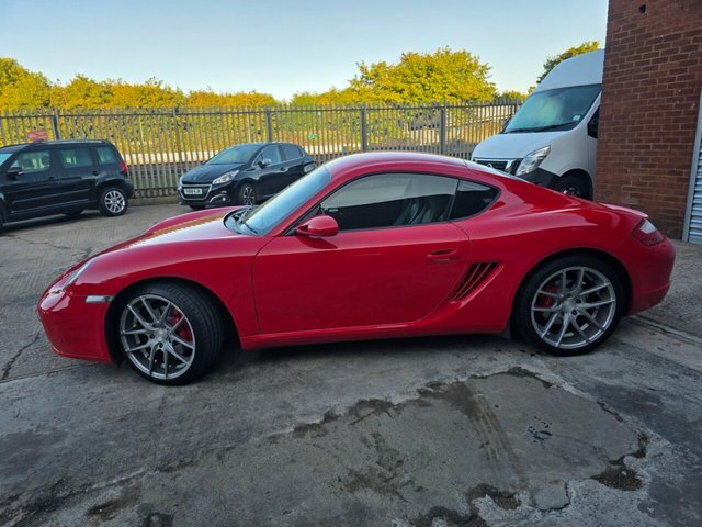 Porsche Cayman 3.4 987 S Coupe 254 G Km 295 Bh Red #6