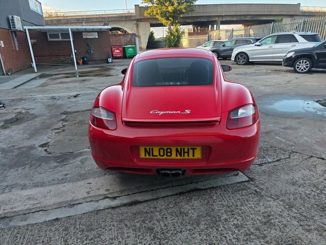 Porsche Cayman 3.4 987 S Coupe 254 G Km 295 Bh Red #4