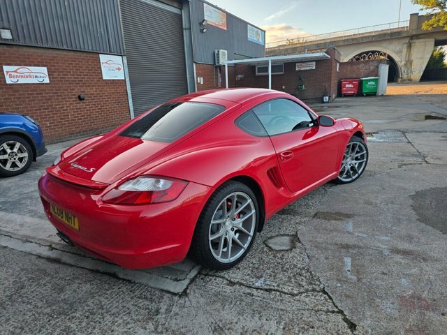 Porsche Cayman 3.4 987 S Coupe 254 G Km 295 Bh Red #3