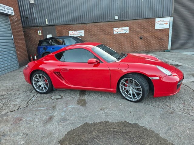 Porsche Cayman 3.4 987 S Coupe 254 G Km 295 Bh Red #2