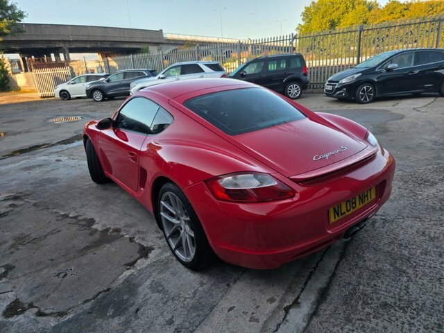Porsche Cayman 3.4 987 S Coupe 254 G Km 295 Bh Red #5