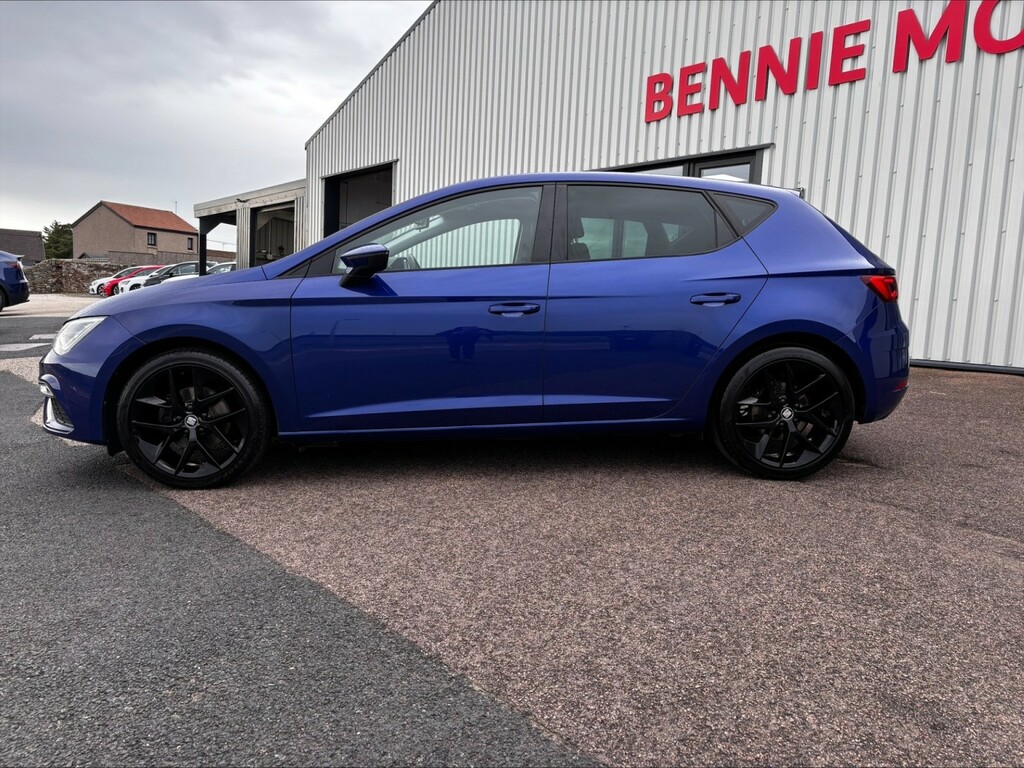 Seat Leon 2.0 Tdi Fr Technology Blue #5