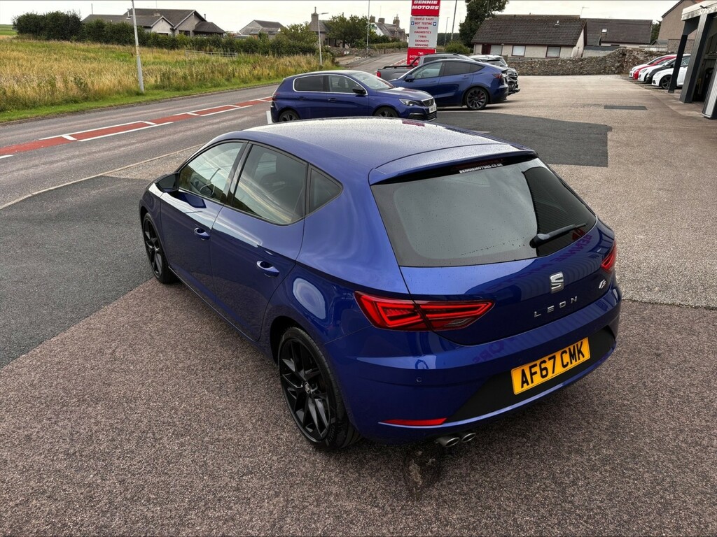 Seat Leon 2.0 Tdi Fr Technology Blue #4
