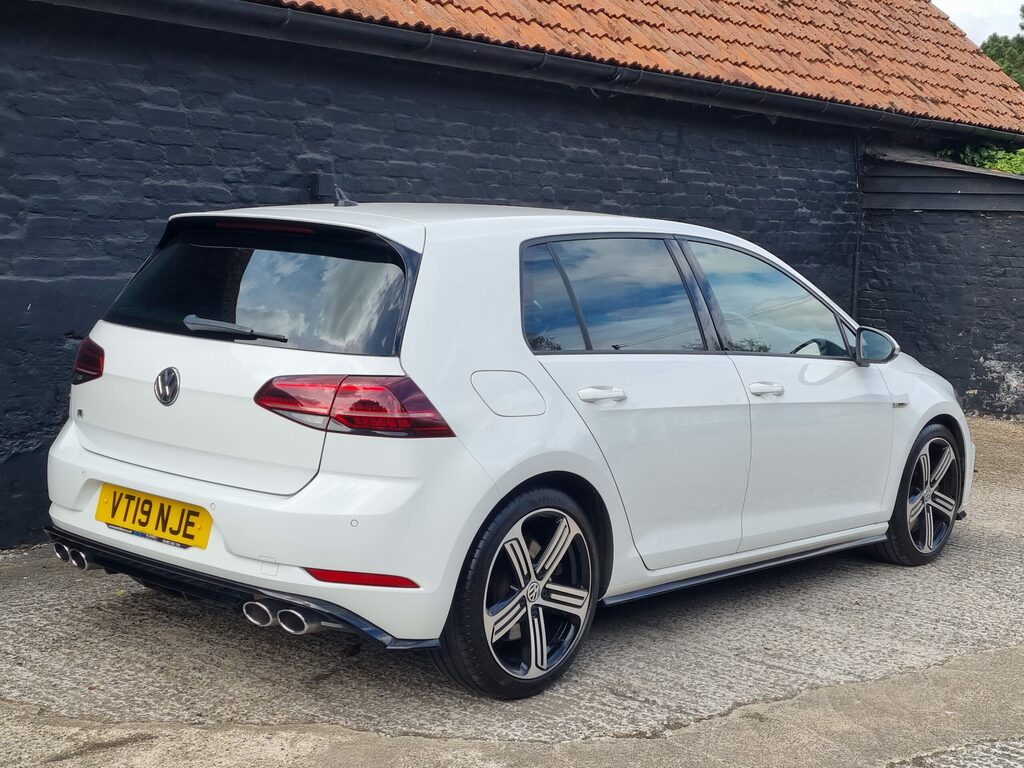 Volkswagen Golf 2.0 Tsi R Dsg 4Motion Euro 6 S S White #4