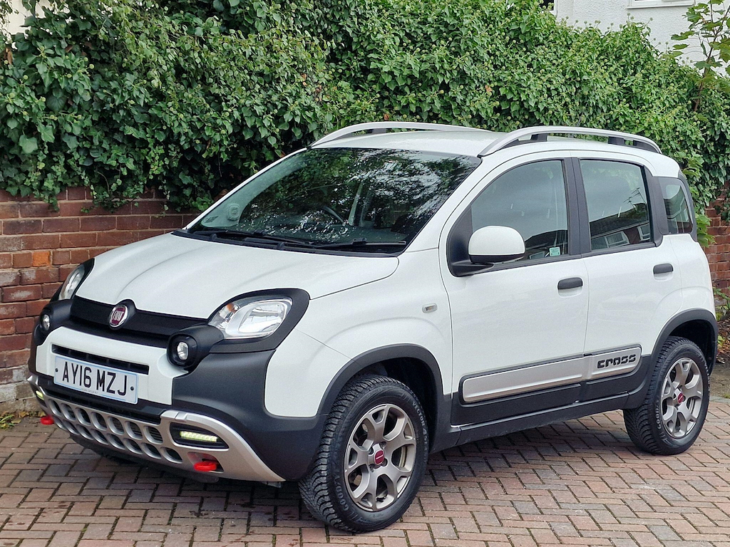 Fiat Panda 0.9 Twinair Cross Euro 6 Ss 4 Seats White #4