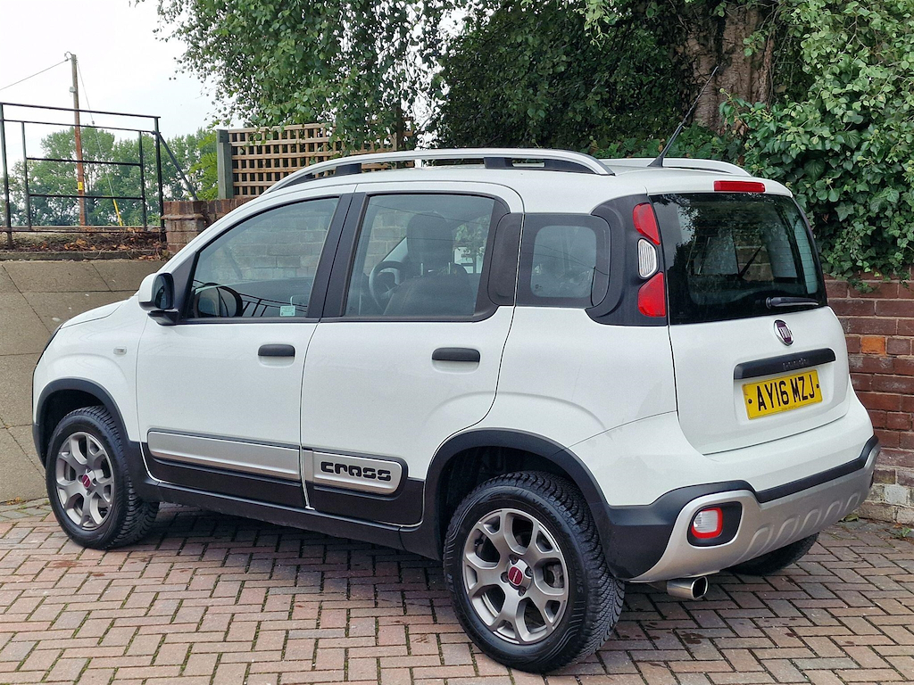 Fiat Panda 0.9 Twinair Cross Euro 6 Ss 4 Seats White #3