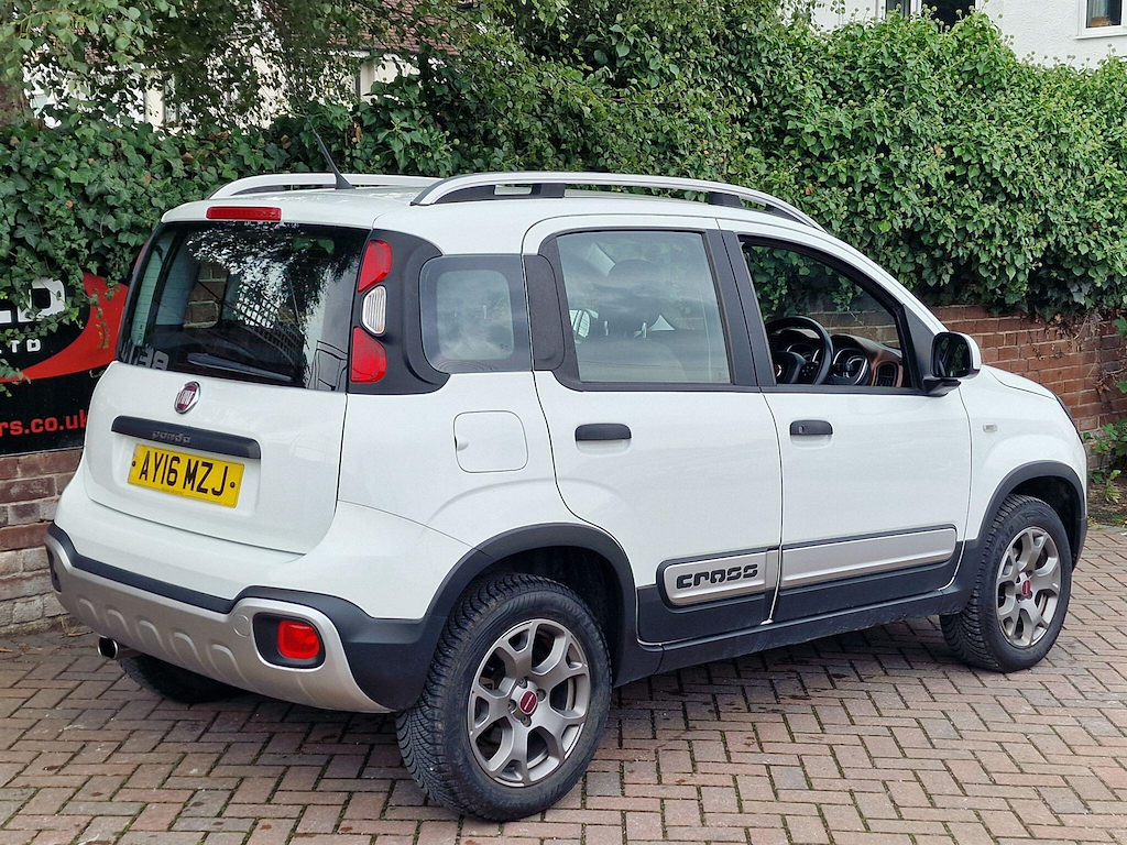 Fiat Panda 0.9 Twinair Cross Euro 6 Ss 4 Seats White #6