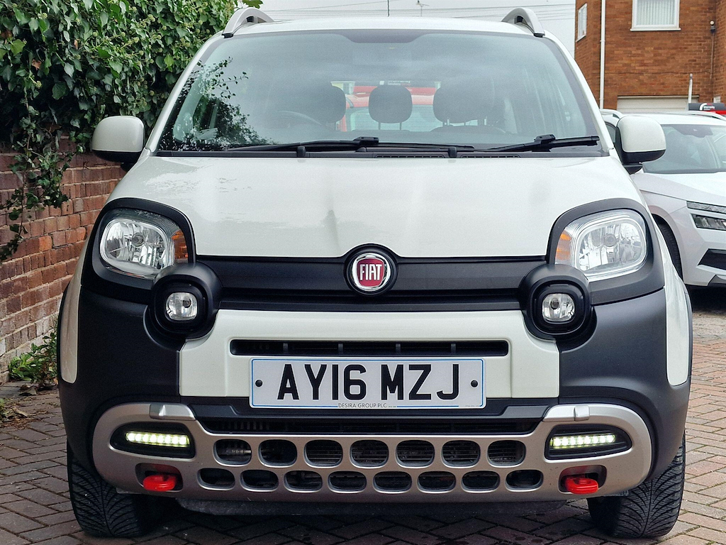 Fiat Panda 0.9 Twinair Cross Euro 6 Ss 4 Seats White #5