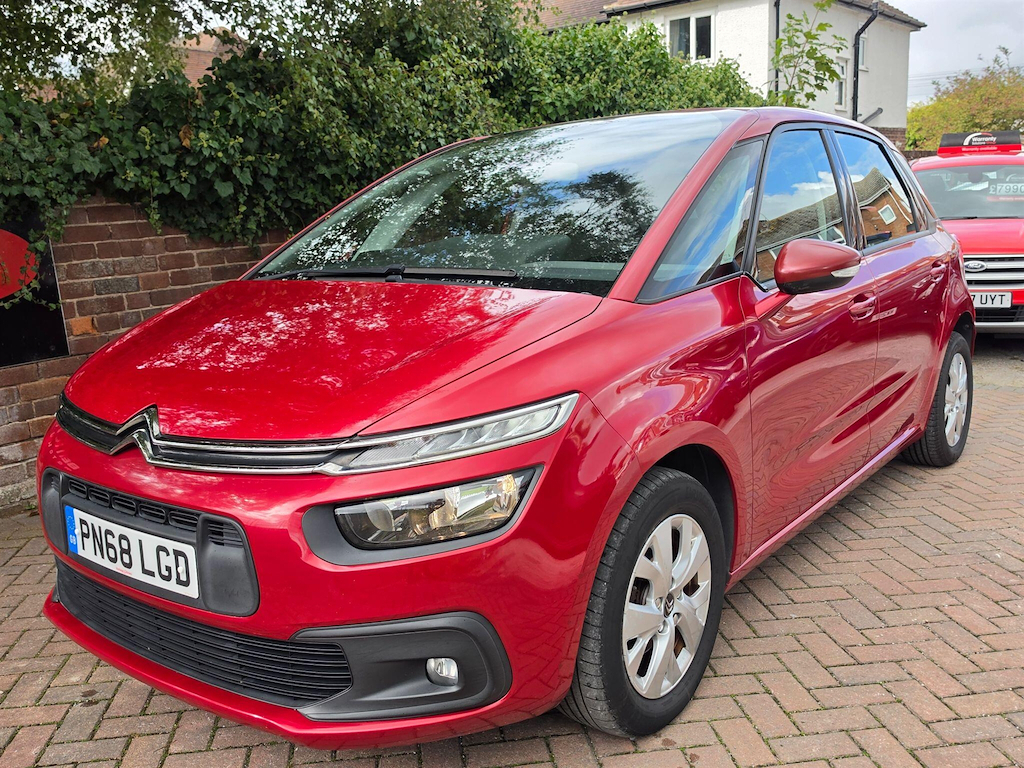 Citroen C4 Picasso 1.6 Bluehdi Touch Edition Eat6 Euro 6 Ss Red #3