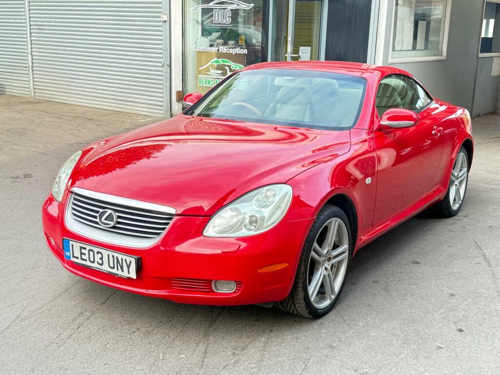 Lexus SC 4.3 430 Red #3