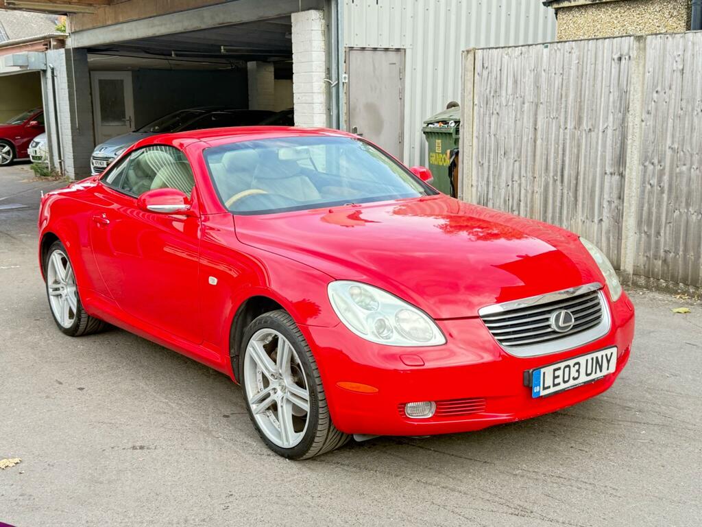 Lexus SC 4.3 430 Red
