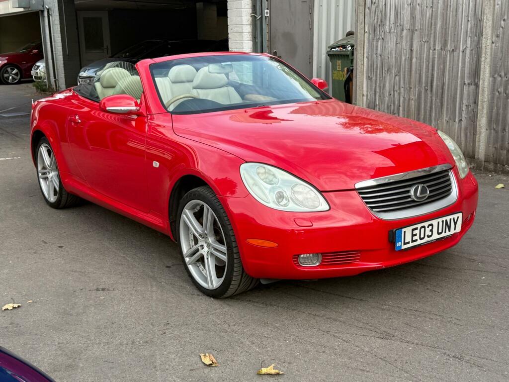 Lexus SC 4.3 430 Red #5