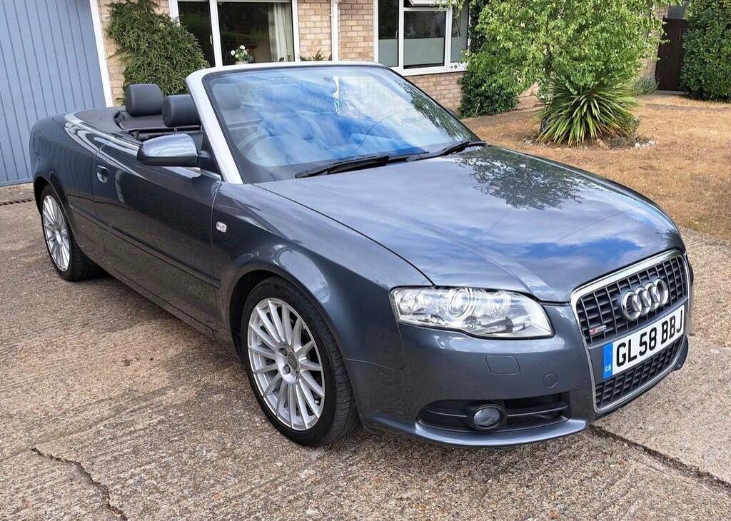 Audi A4 Cabriolet 2.0 Tfsi S Line Special Edition Multitronic Grey