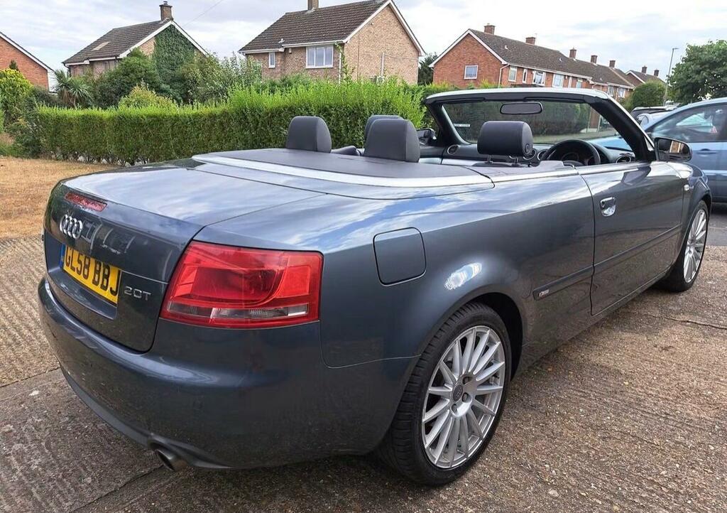 Audi A4 Cabriolet 2.0 Tfsi S Line Special Edition Multitronic Grey #3