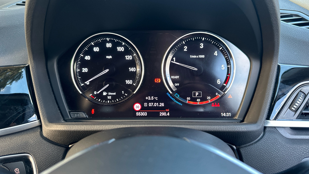 BMW X1 Sdrive18i M Sport Blue #9
