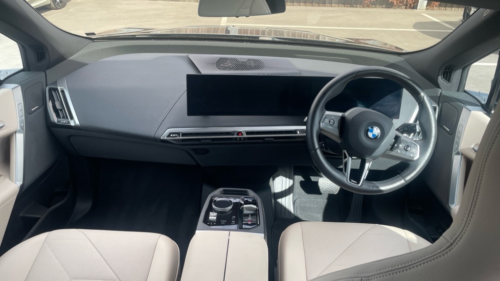 BMW iX Ix Xdrive40 M Sport White #4