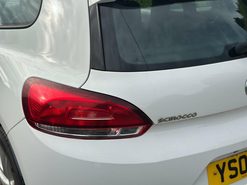 Volkswagen Scirocco Tsi White #13