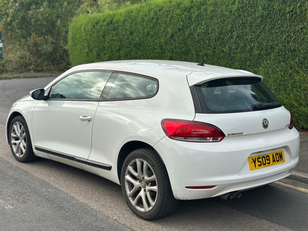 Volkswagen Scirocco Tsi White #9