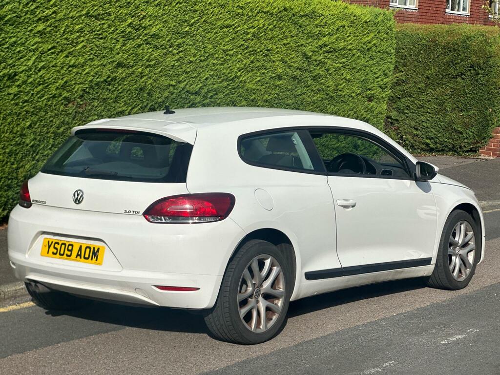 Volkswagen Scirocco Tsi White #7