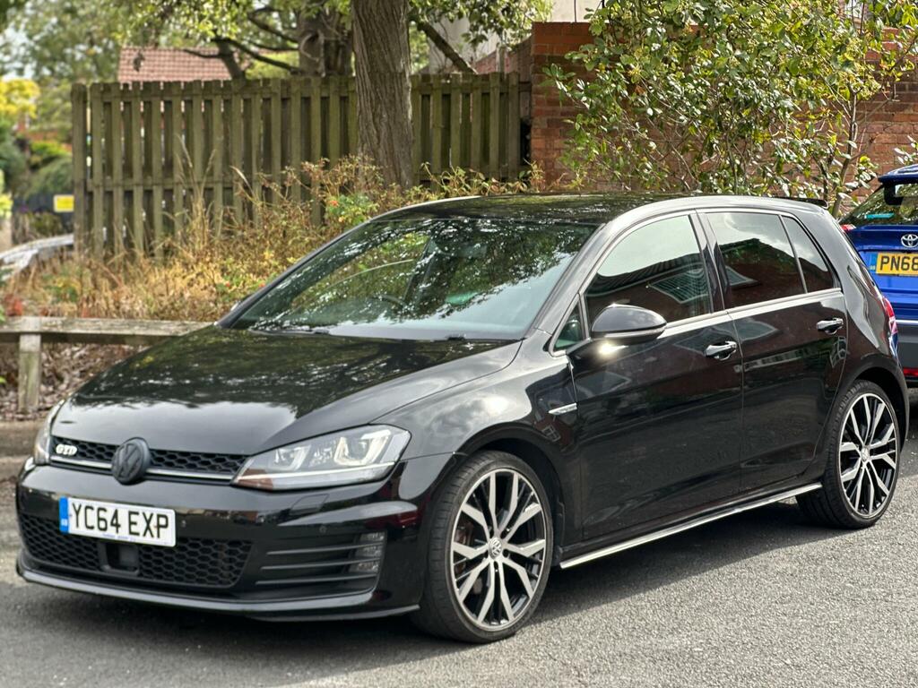 Volkswagen Golf Gtd Black #6