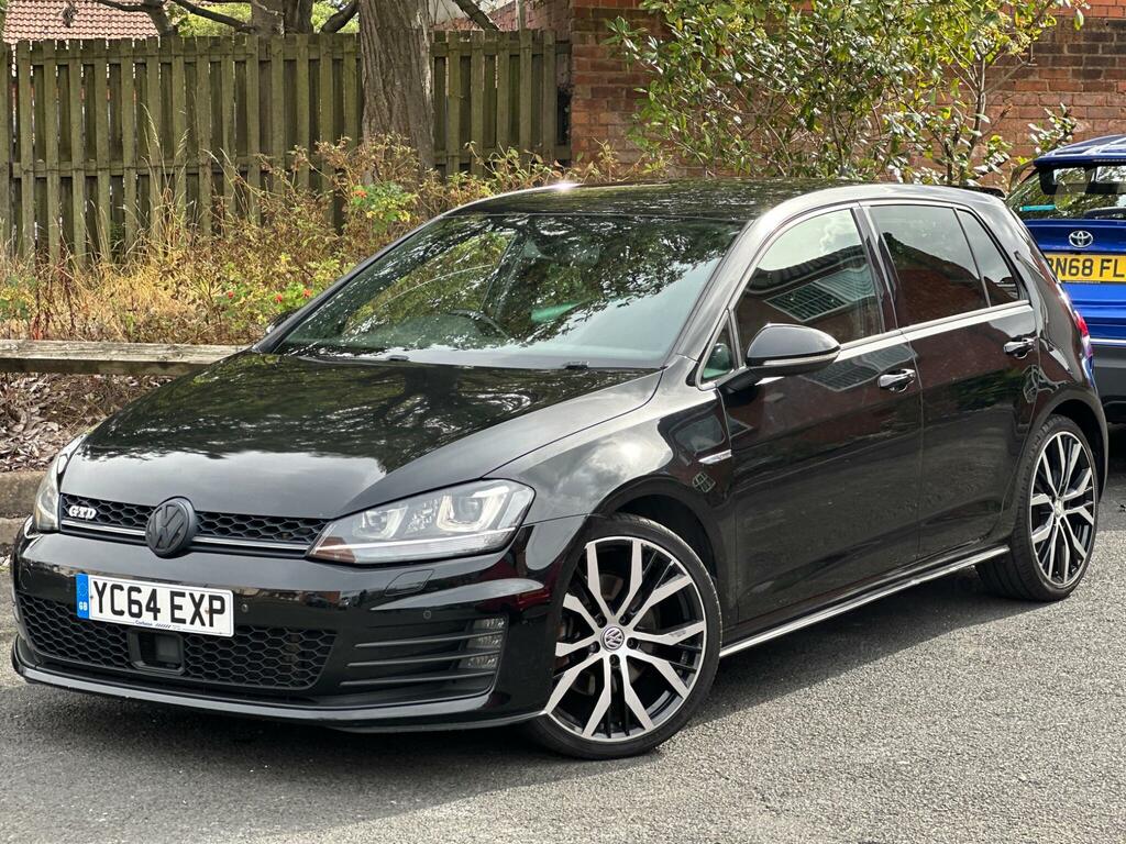 Volkswagen Golf Gtd Black #4