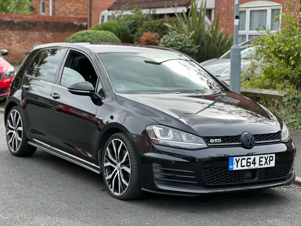 Volkswagen Golf Gtd Black #3