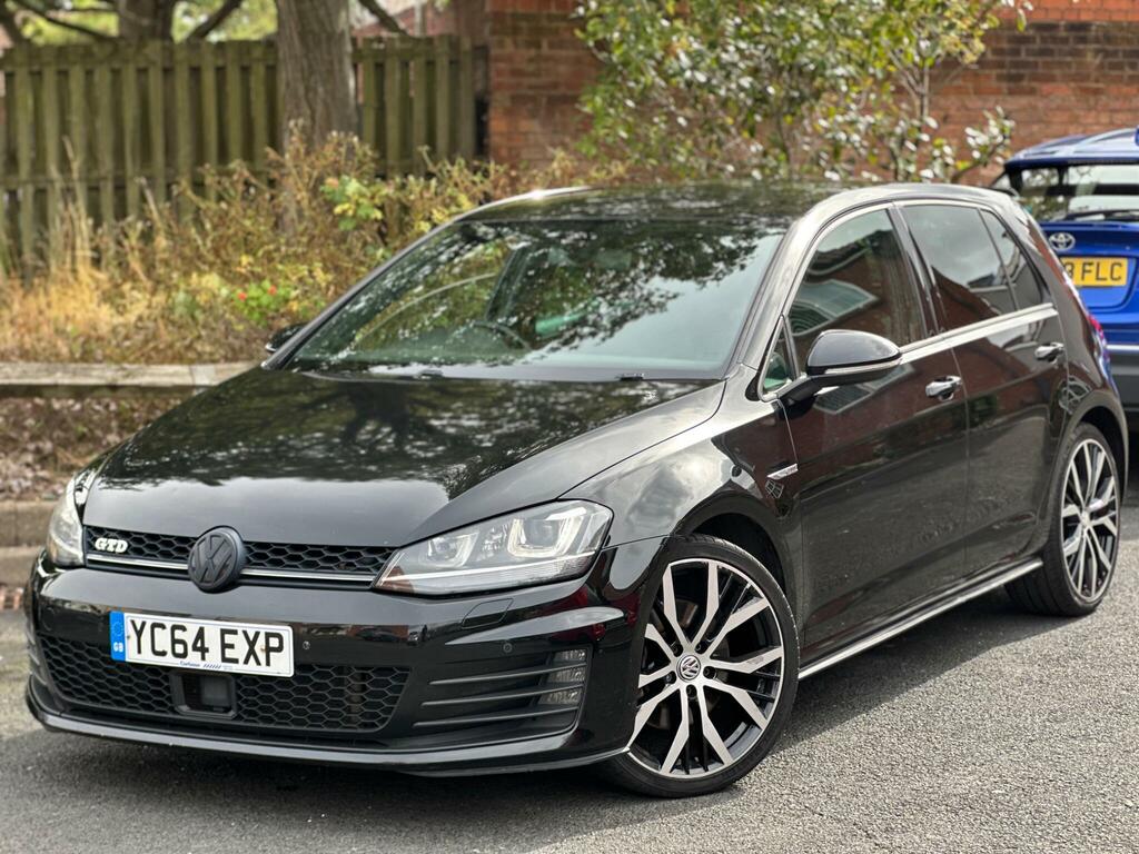 Volkswagen Golf Gtd Black #5