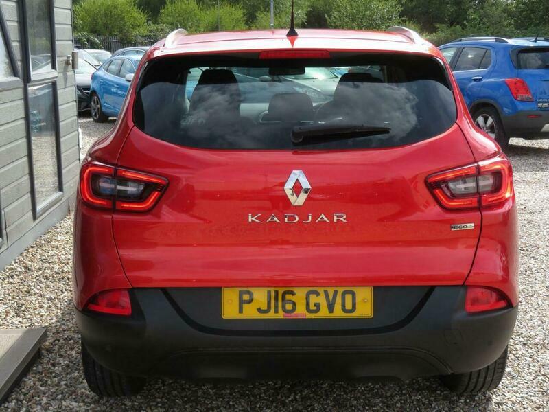 Renault Kadjar 1.5 Dci Dynamique S Red #5