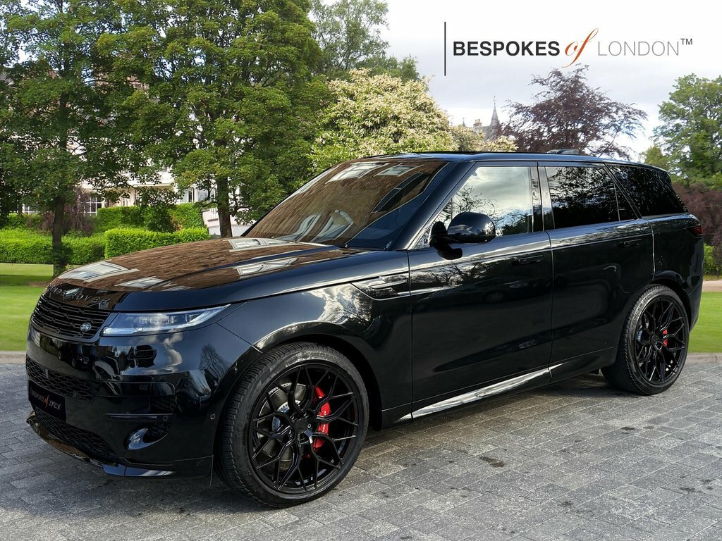 Land Rover Range Rover Sport 2023 3.0 D300 Mhev Dynamic Se 4Wd Euro 6 Ss Black #4