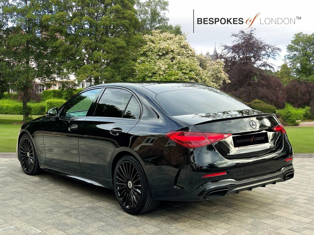 Mercedes-Benz C Class 2022 2.0 C220dh Mhev Amg Line Premium G-tronic Black #6