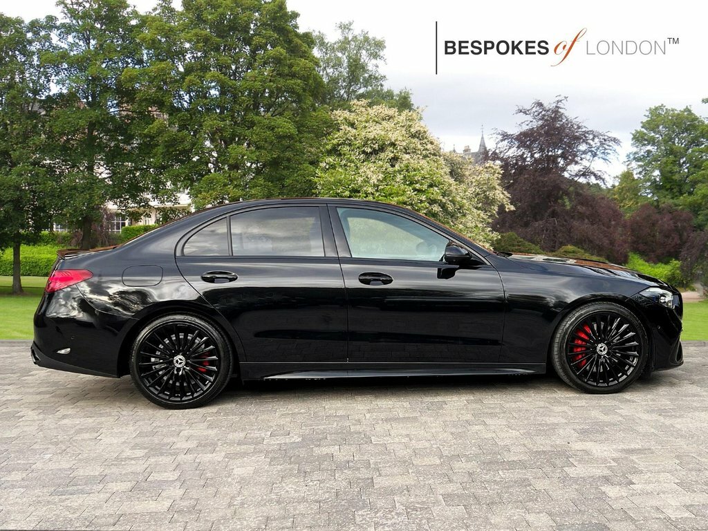 Mercedes-Benz C Class 2022 2.0 C220dh Mhev Amg Line Premium G-tronic Black #2
