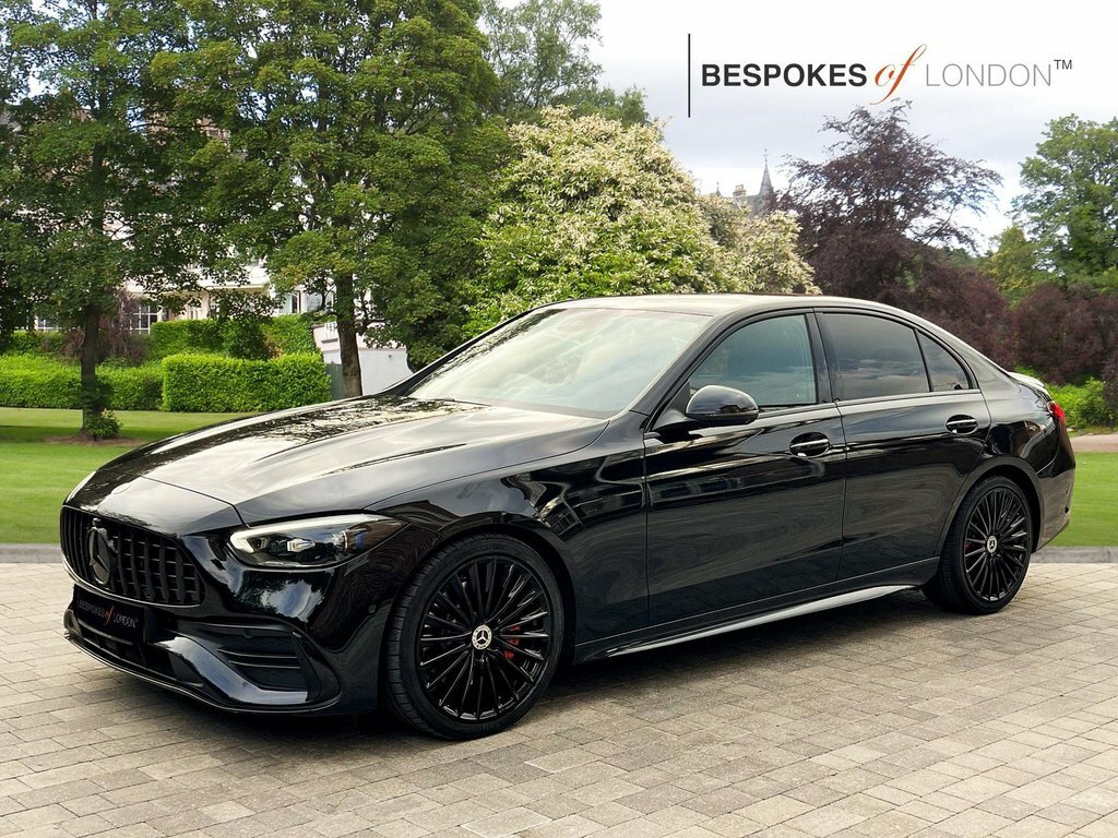 Mercedes-Benz C Class 2022 2.0 C220dh Mhev Amg Line Premium G-tronic Black #5