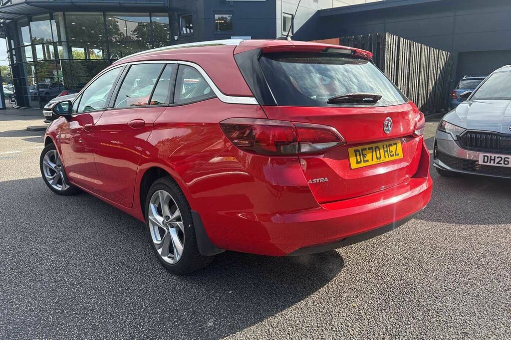Vauxhall Astra 1.2 Turbo 145 Sri Nav DE70HCZ Red #3