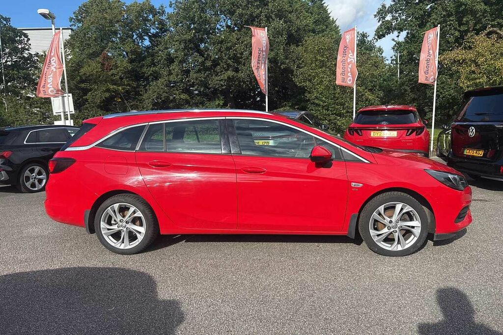 Vauxhall Astra 1.2 Turbo 145 Sri Nav DE70HCZ Red #4