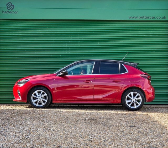 Vauxhall Corsa Elite Nav Hatchback Red #3