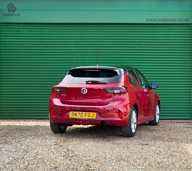 Vauxhall Corsa Elite Nav Hatchback Red #4