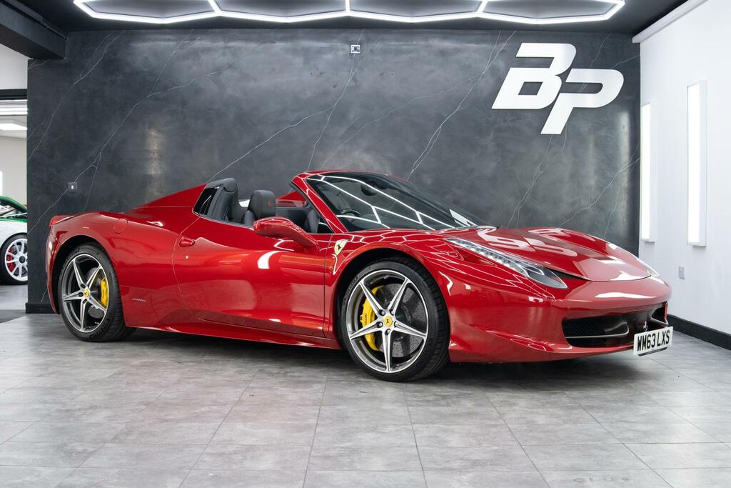Ferrari 458 4.5 Spider Convertible F1 Dct Euro 5 5 Red