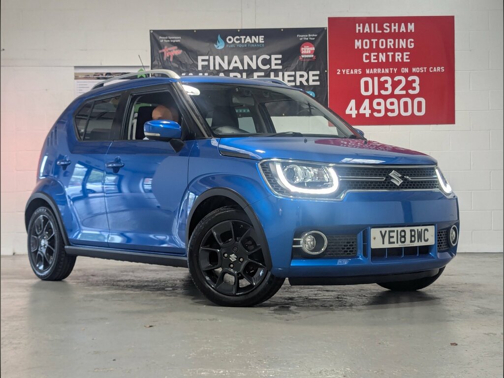 Suzuki Ignis 1.2 Dualjet Sz5 Hatchback Ags Euro Blue