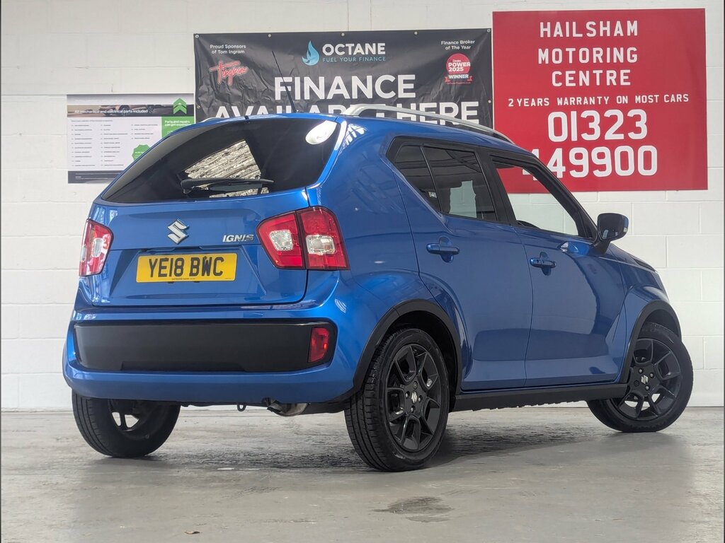 Suzuki Ignis 1.2 Dualjet Sz5 Hatchback Ags Euro Blue #5
