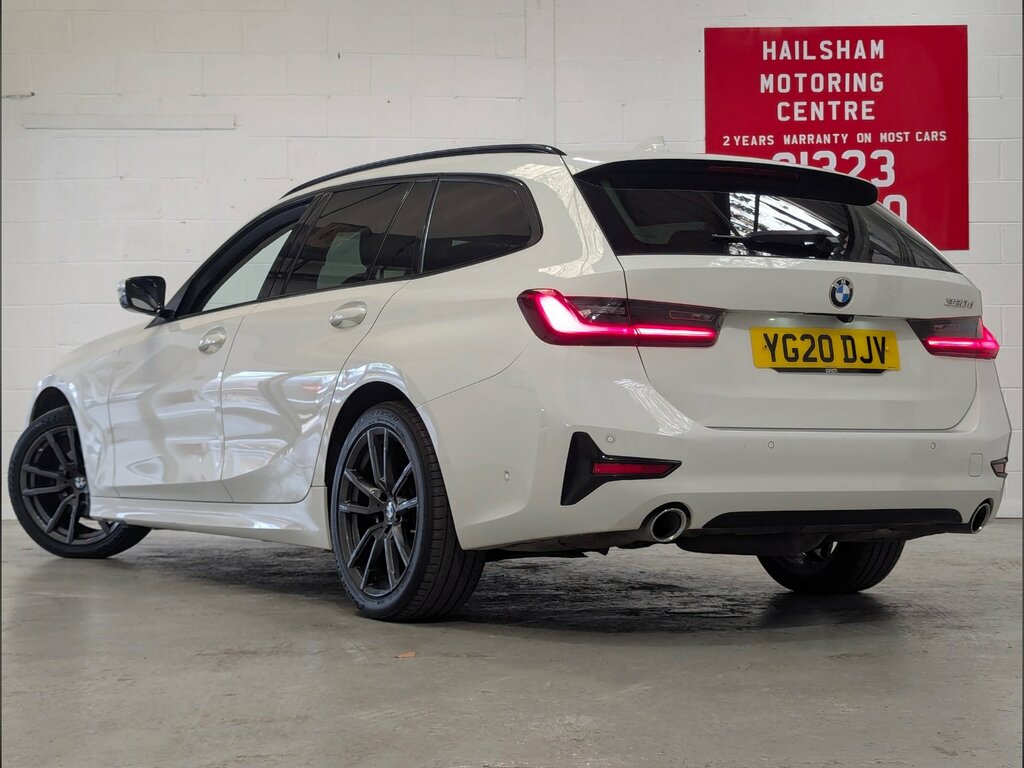 BMW 3 Series 2.0 320D Sport Touring Euro 6 Ss White #4