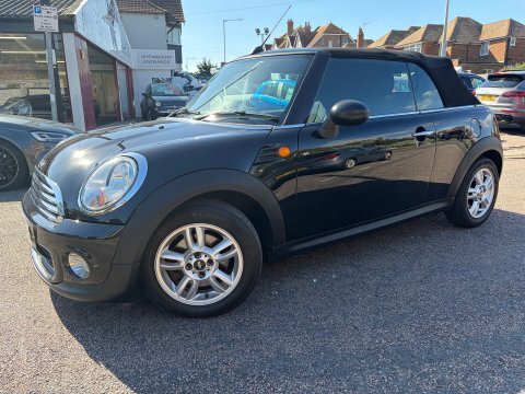 Mini Convertible One Black #6