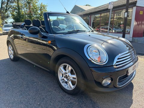 Mini Convertible One Black #4