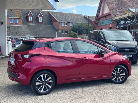 Nissan Micra Ig-t Acenta Limited Red #2