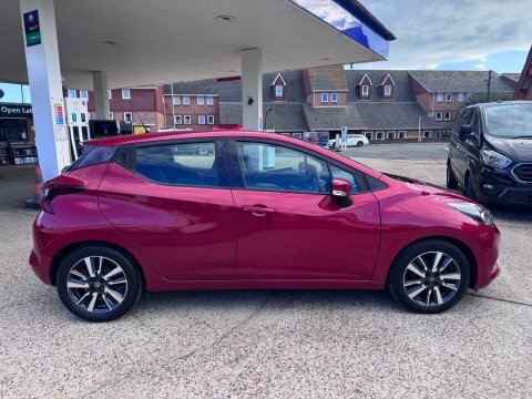 Nissan Micra Ig-t Acenta Limited Red #4
