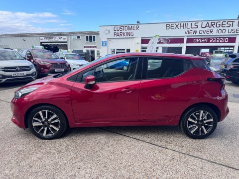 Nissan Micra Ig-t Acenta Limited Red #5