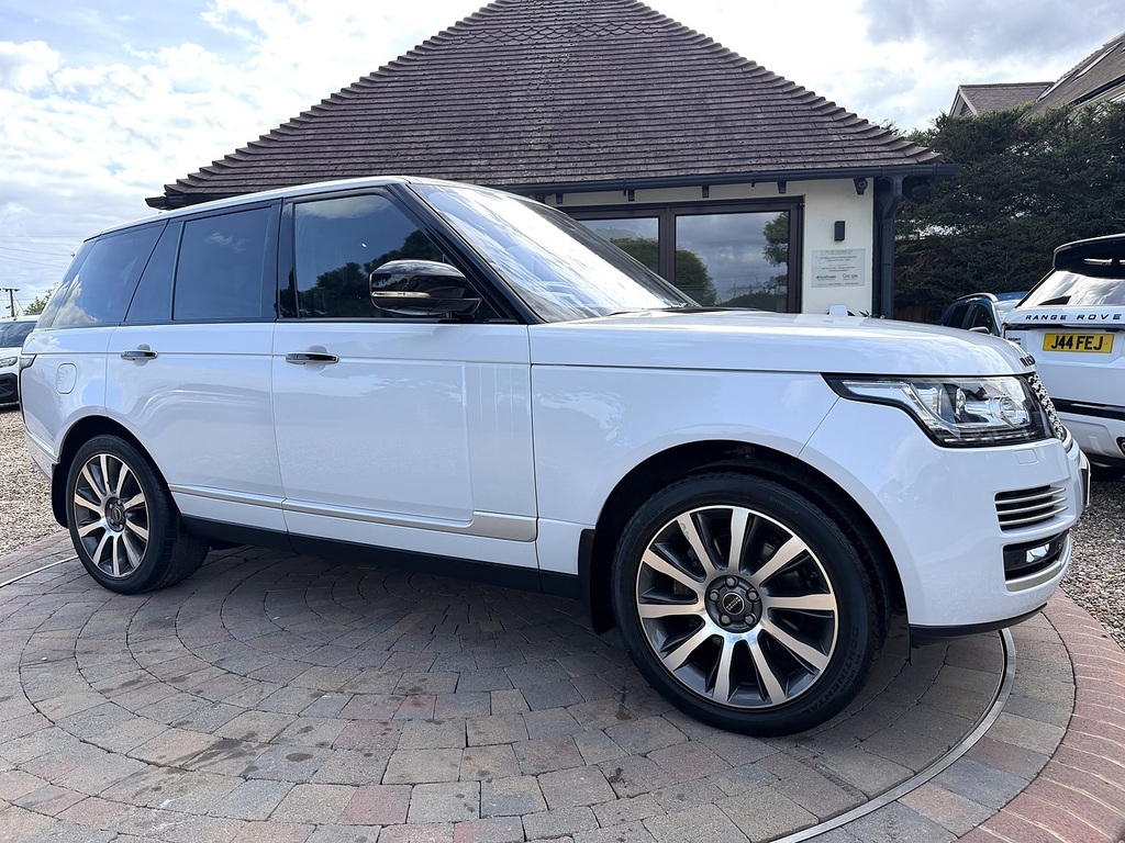 Land Rover Range Rover Td V6 White #2